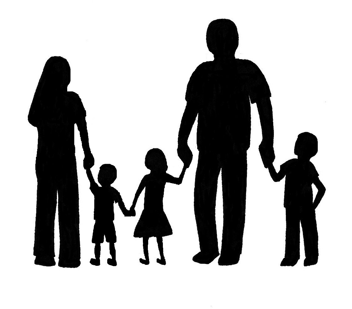family-silhouette-clip-art-xigEnnpiA